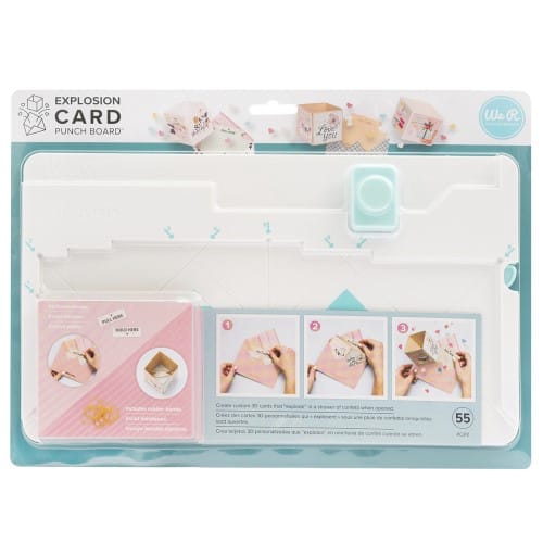 Explosion card punch board - We R