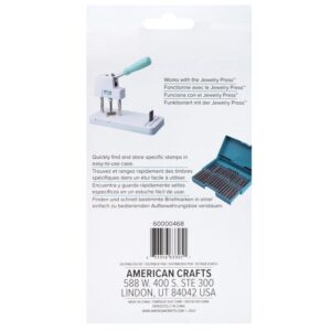 Alphabet stamps jewelry press - We R