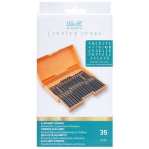 Alphabet stamps jewelry press - We R