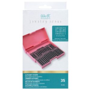 Alphabet stamps jewelry press - We R
