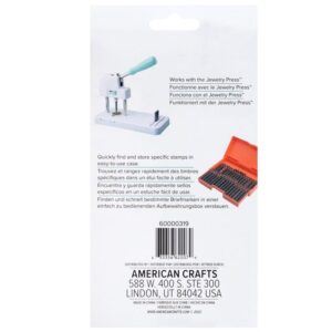 Alphabet stamps jewelry press - We R