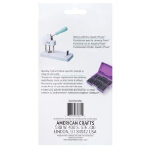 Alphabet stamps jewelry press - We R