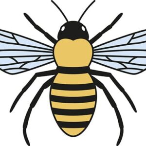 Matrice de découpe abeille 4,3x4,6 cm - Artemio