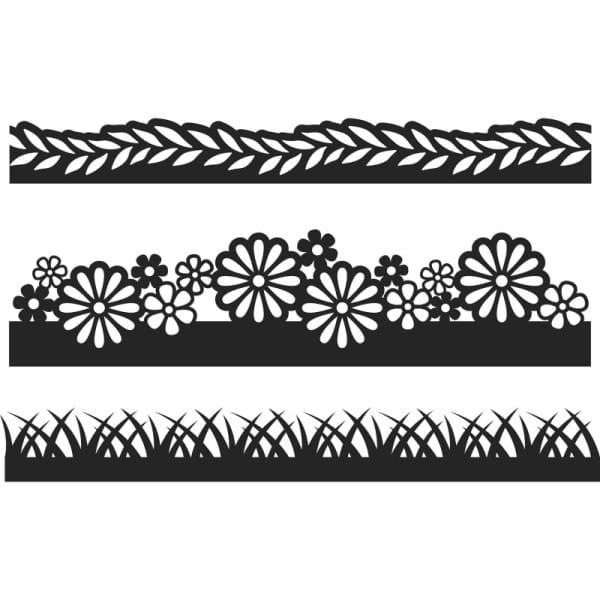  Matrices de découpe fleurs - Artemio
