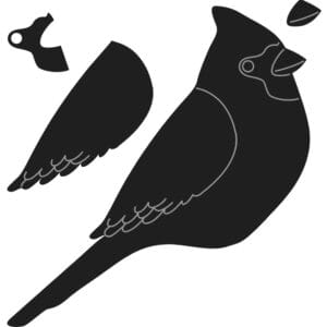 Matrices de découpe oiseau - Artemio