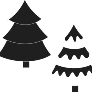 Matrices de découpe sapin - Artemio