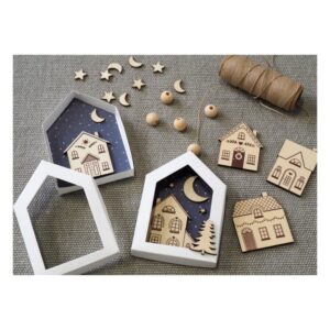 Matrice de découpe maison 3D 97x10 cm - Artemio