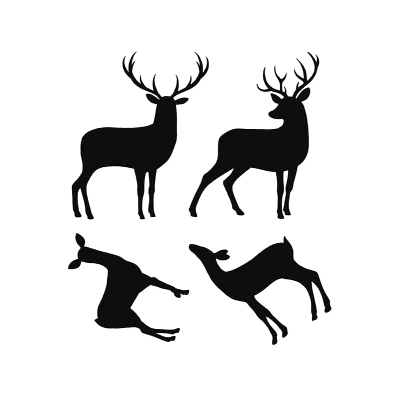 Matrices de découpe cerfs - Artemio