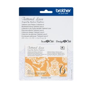 20 motifs dentelle - ScanNCut - Brother