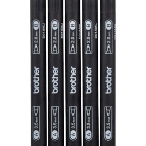 5 stylos de calligraphie SDX - ScanNCut - Brother