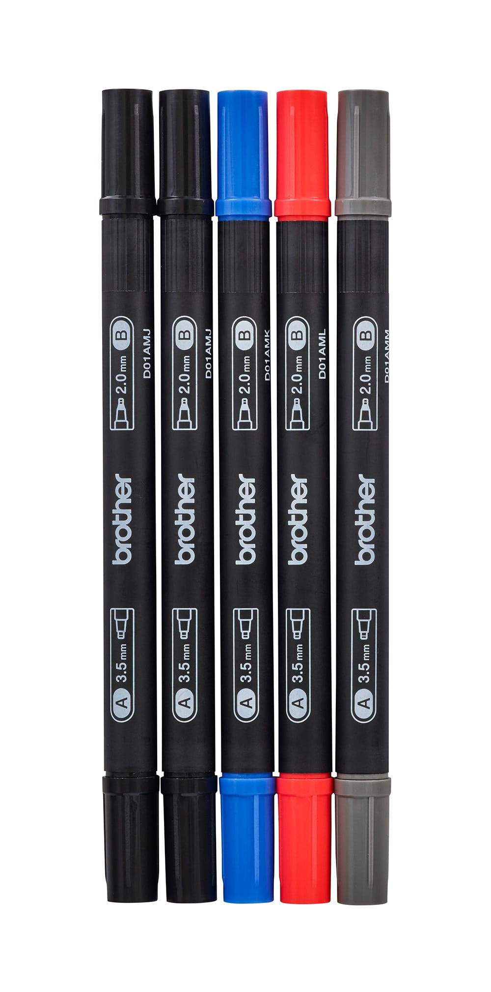 5 stylos de calligraphie SDX - ScanNCut - Brother