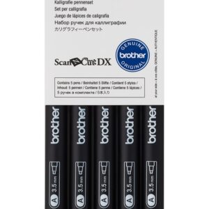 5 stylos de calligraphie SDX - ScanNCut - Brother