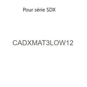 3 tapis adhésifs SDX faible adhérence - 30,5x30,5 cm - ScanNCut