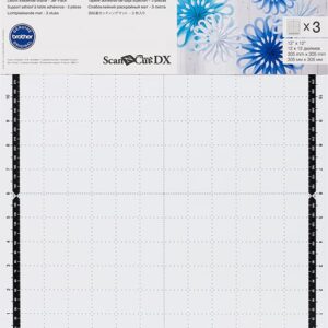 3 tapis adhésifs SDX faible adhérence - 30,5x30,5 cm - ScanNCut