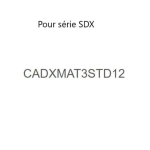 3 tapis adhésifs SDX standards - 30,5x30,5 cm - ScanNCut