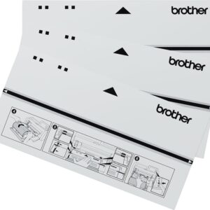 3 feuilles d'entrainement pour rouleau 2 - ScanNCut - Brother