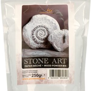 Stone art - papier mâché - 250 gr - Powertex