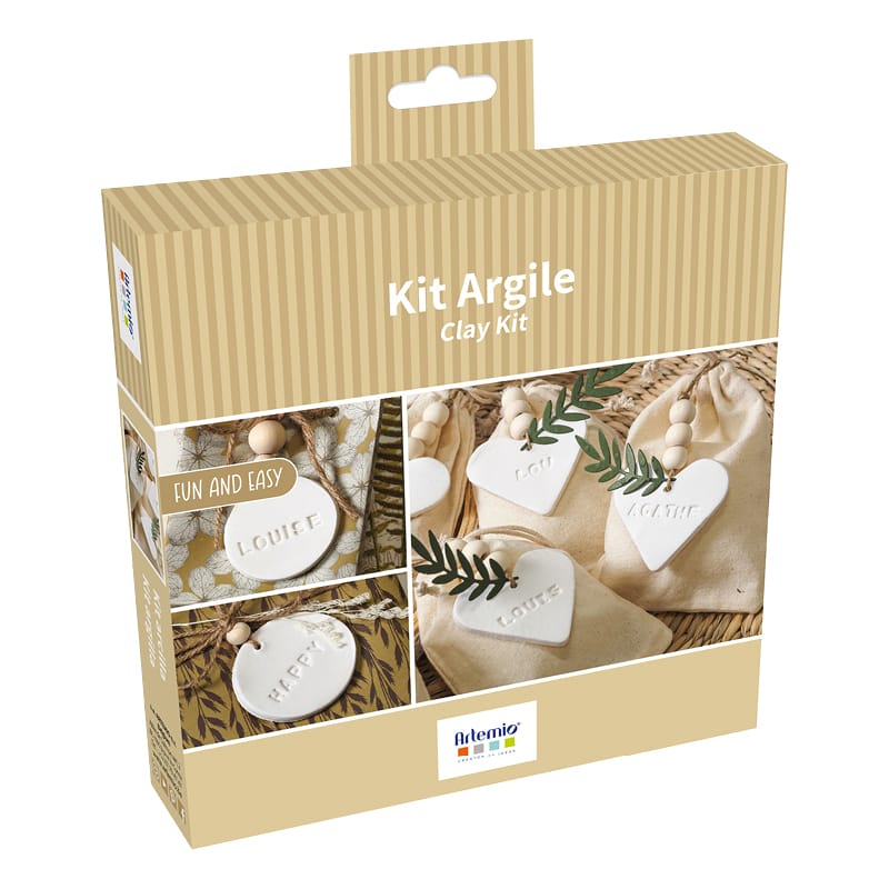 Kit emporte-pièces argile - Artemio