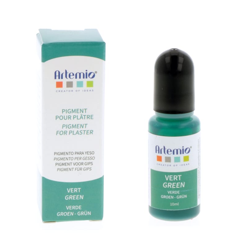 Pigment vert pour plâtre - Artemio