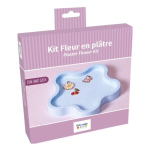 Kit fleur en plâtre - Artemio