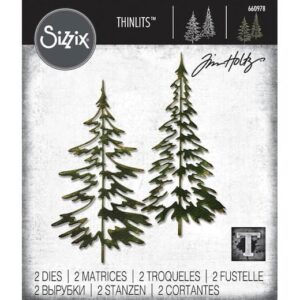 Thinlits die woodlands - Sizzix