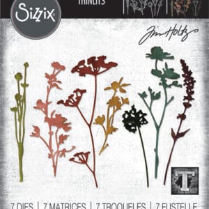 Thinlits die Wildflowers - Sizzix