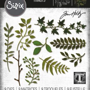 Thinlits die Garden greens - Sizzix