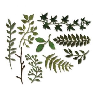 Thinlits die Garden greens - Sizzix