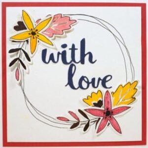 Thinlits die alphabet - Sizzix