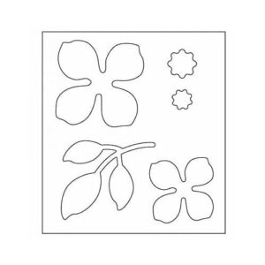 Bigz die Asian flower - Sizzix