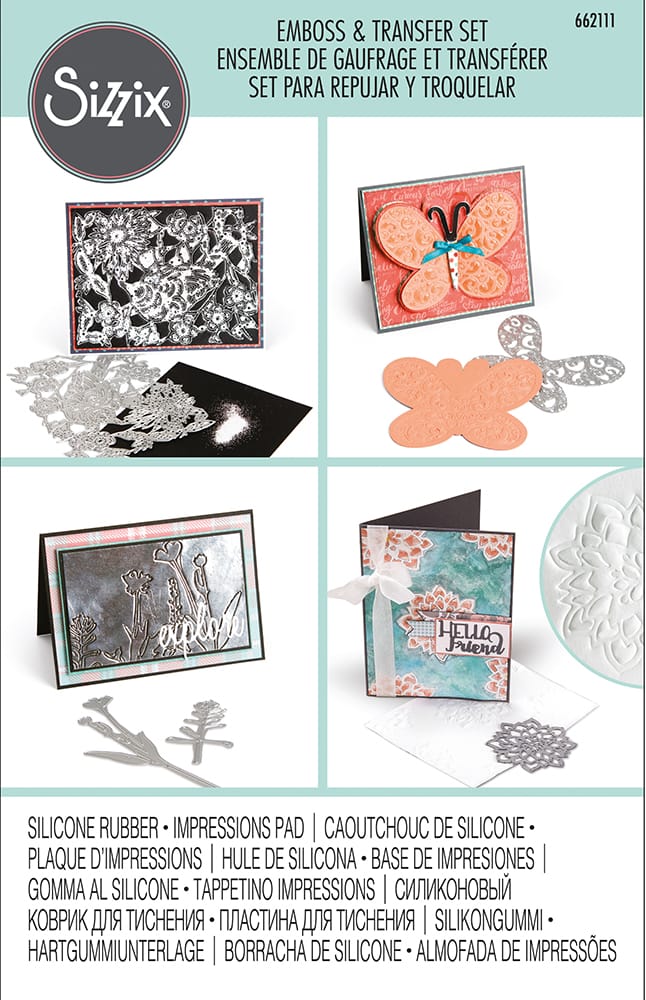 Emboss & transfer set - Sizzix