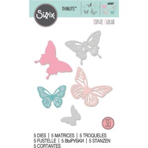 Thinlits die Butterflies - Sizzix