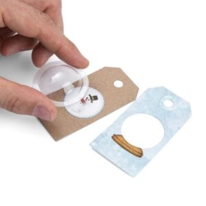 12 dômes carte shaker - Sizzix