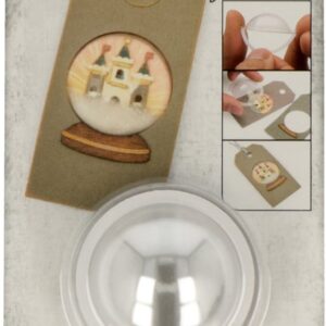 12 dômes carte shaker - Sizzix
