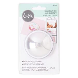 8 dômes carte shaker - Sizzix