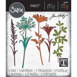 Thinlits die Wildflower Stem - Sizzix