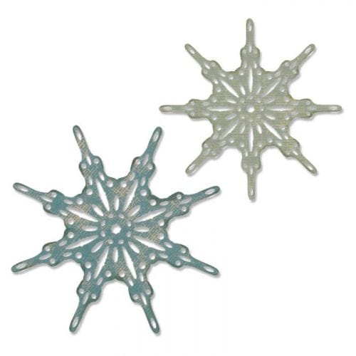 Thinlits die Fanciful Snowflakes - Sizzix