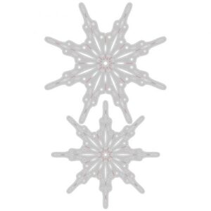 Thinlits die Fanciful Snowflakes - Sizzix
