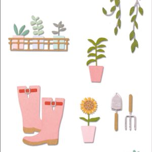 Thinlits die Garden shed - Sizzix