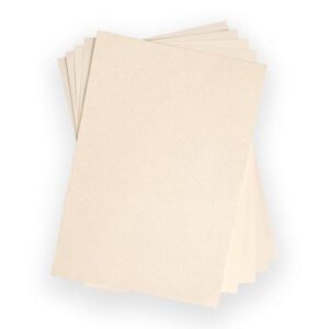 50 feuilles Opulent cardstock  ivory - Sizzix