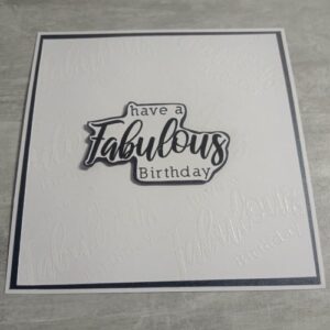50 feuilles Opulent cardstock charcoal - Sizzix