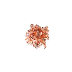 Effectz decorative metallic flakes rose gold - Sizzix
