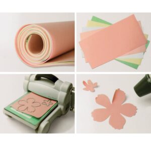 5 sheets sculpting foam bouquet - Sizzix