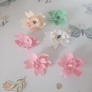 5 sheets sculpting foam bouquet - Sizzix