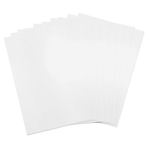 10 sheets shrink plastic imprimable - Sizzix
