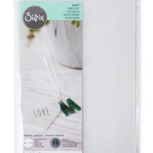 10 sheets shrink plastic imprimable - Sizzix