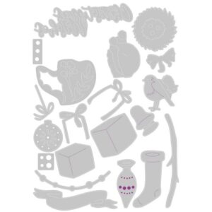 Thinlits die Christmas decorations  - Sizzix