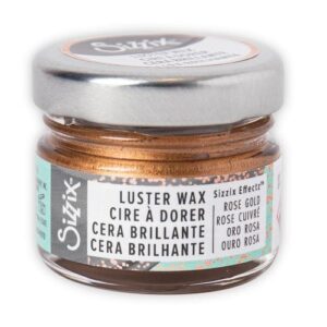 Effectz luster wax rose gold 20 ml - Sizzix