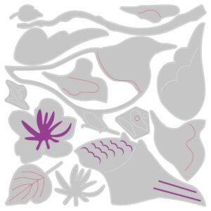 Thinlits die spring bird - Sizzix