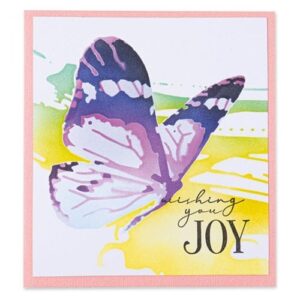 Layered stencils butterfly - Sizzix
